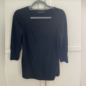 Peruvian Connection Black Sweater